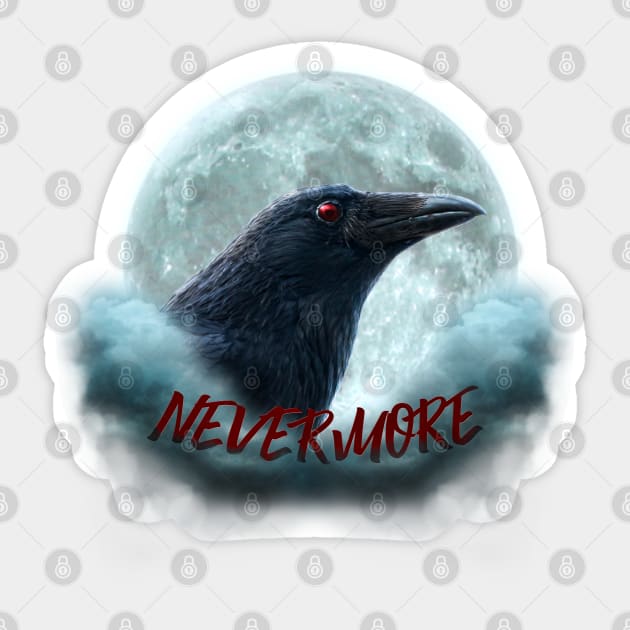 Nevermore Sticker by Maia Mystia